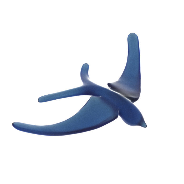 Jewelry Swallow 3D print model_5