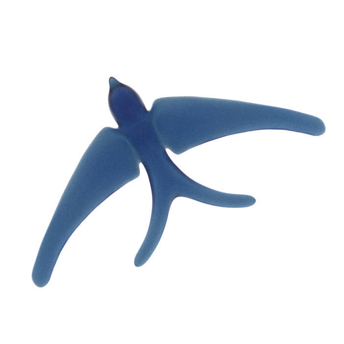 Jewelry Swallow 3D print model_2