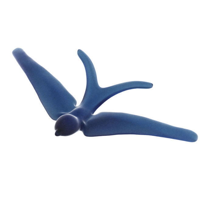Jewelry Swallow 3D print model_4