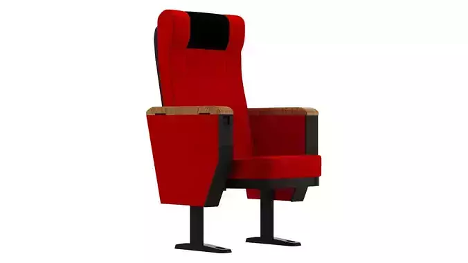 W604 Theater Auditorium Chair With Writing pad