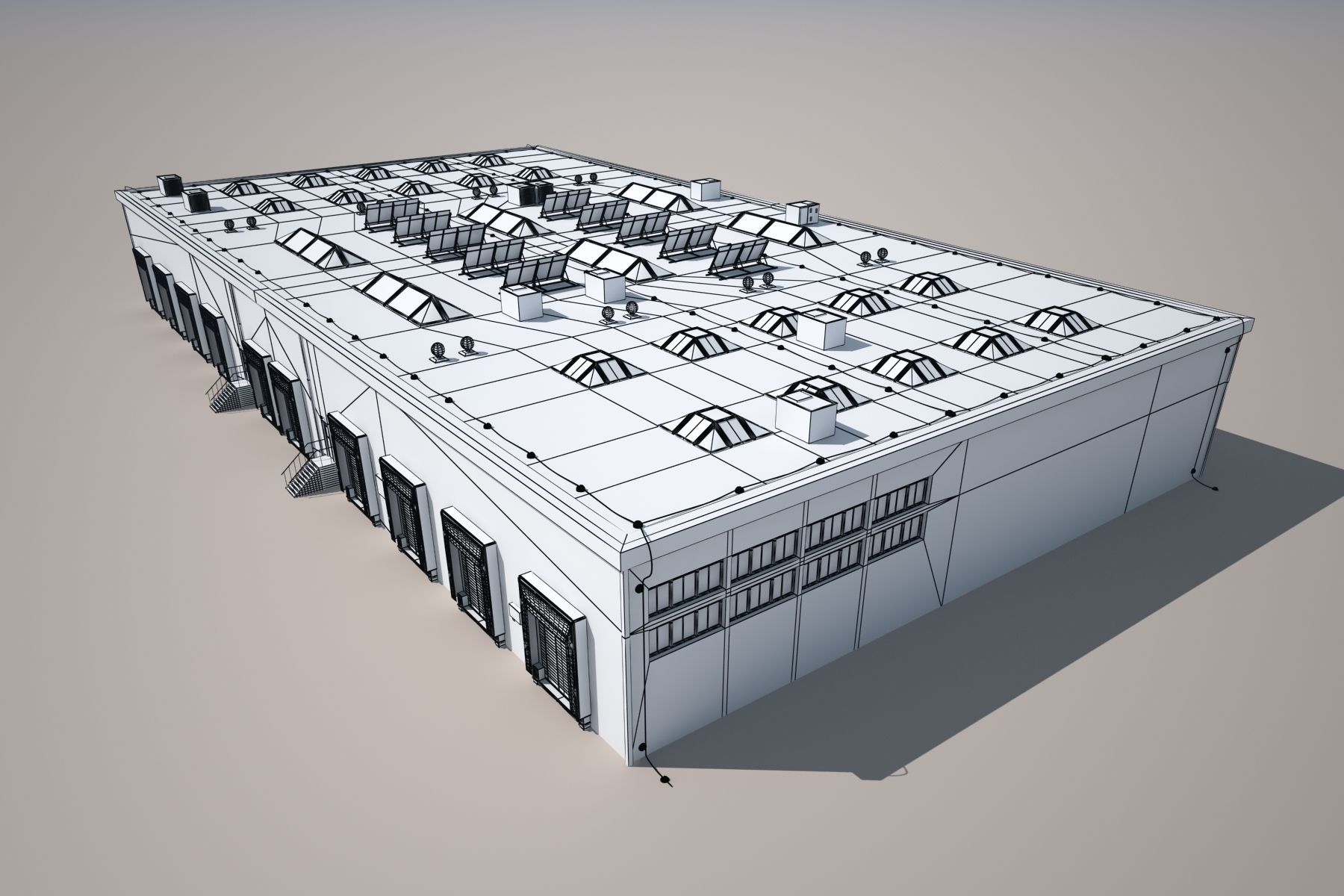 Cargo Building 7 3D model_10