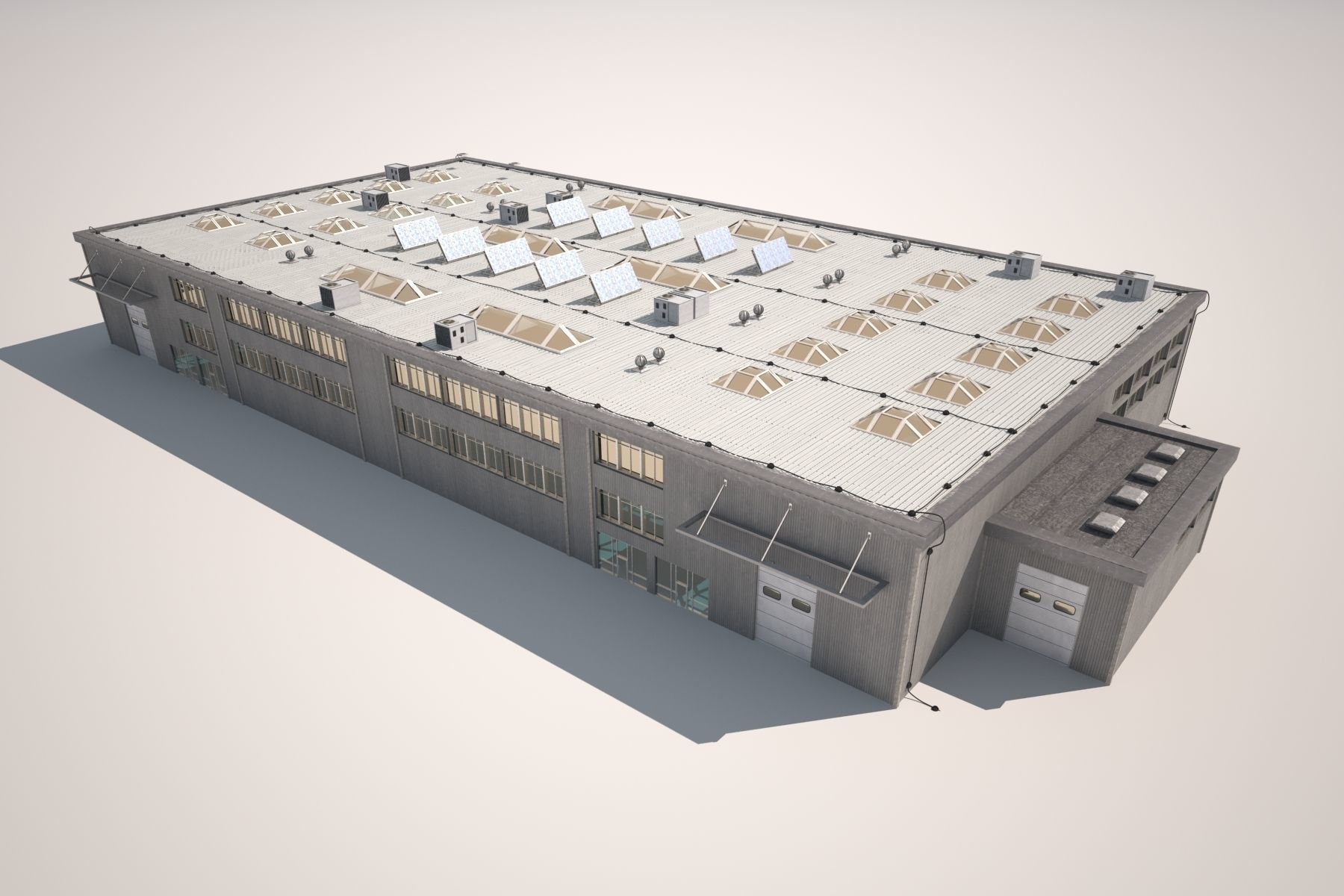 Cargo Building 7 3D model_5