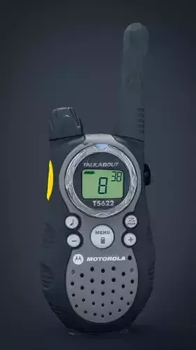 Walkie Talkie Low-poly 3D model