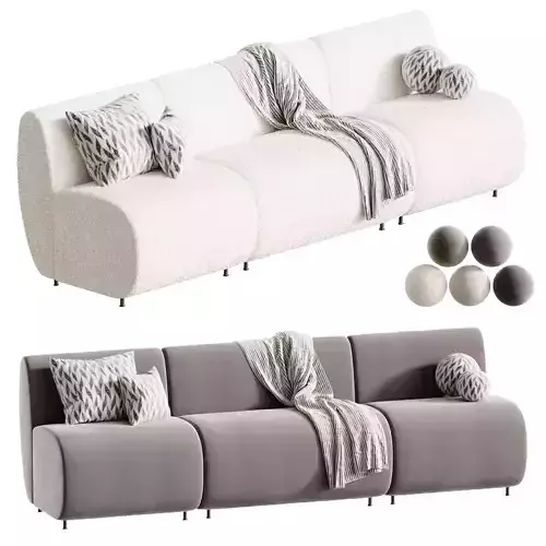TAPE kitchen sofa 252 cm