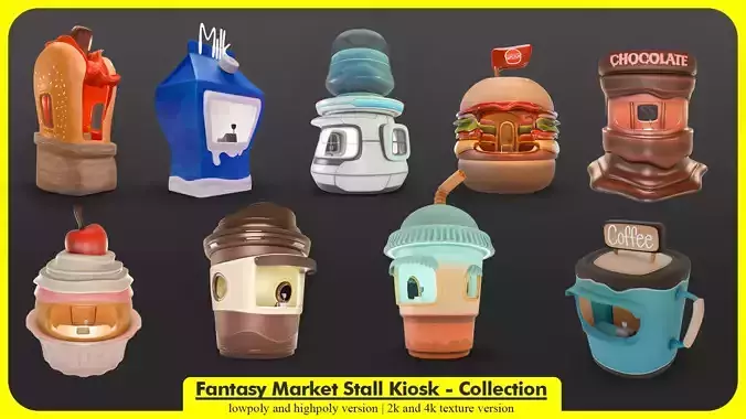 Market Stall kiosk Collextion