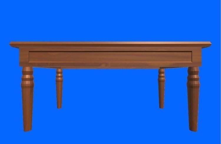 WoodenTable wooden table Free 3D model