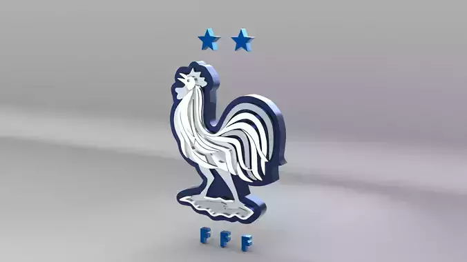 France National Soccer Team Logo