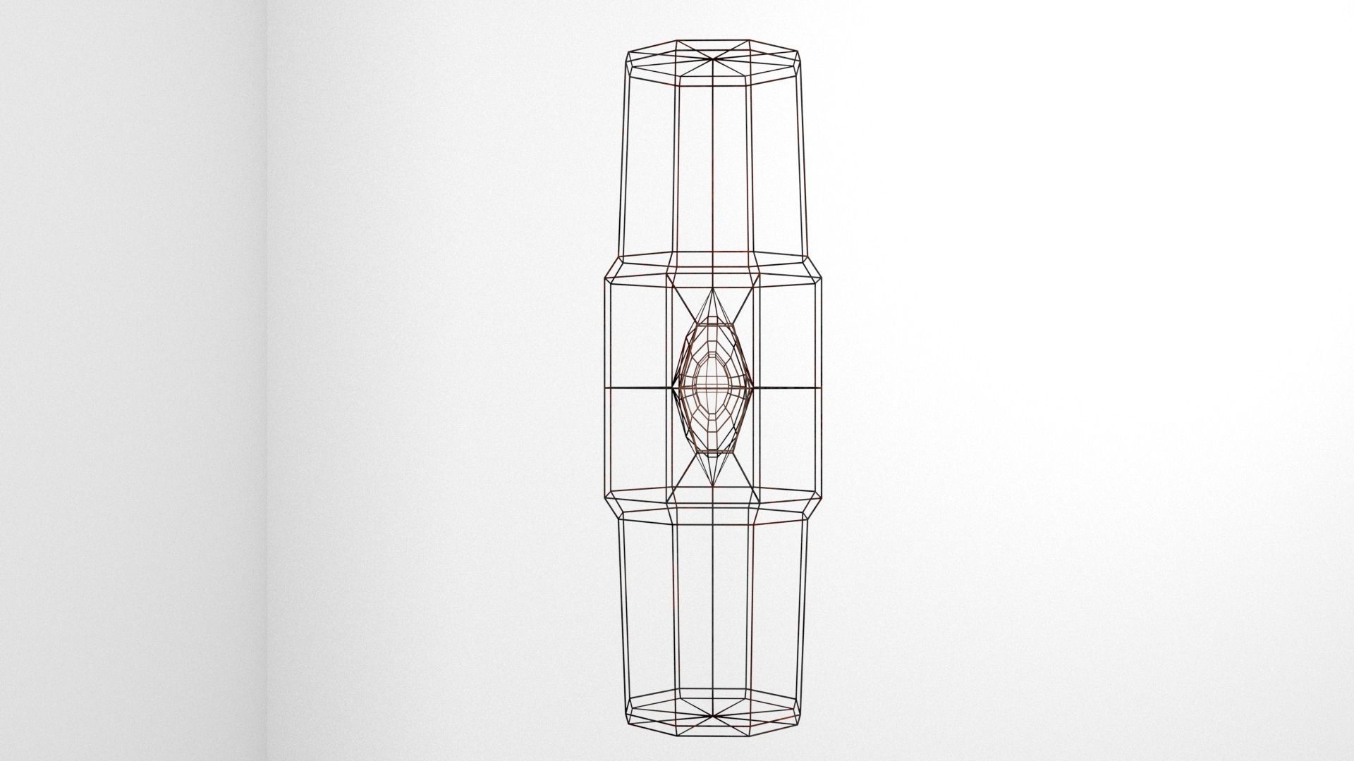 Rusted Sledgehammer Low-poly 3D model_4