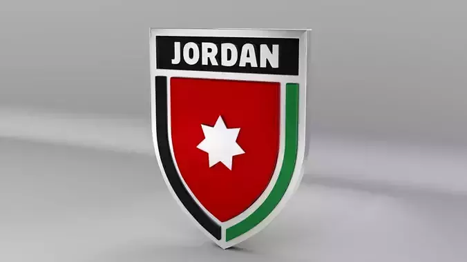 Jordan National Soccer Team Logo