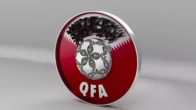 Qatar National Soccer Team Logo