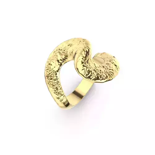 Twisted Textured Ring