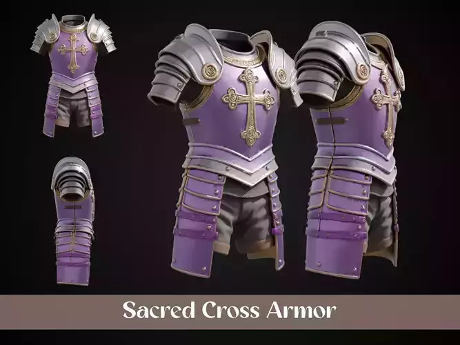 Stylized Byzantine  Armor - Sacred Cross