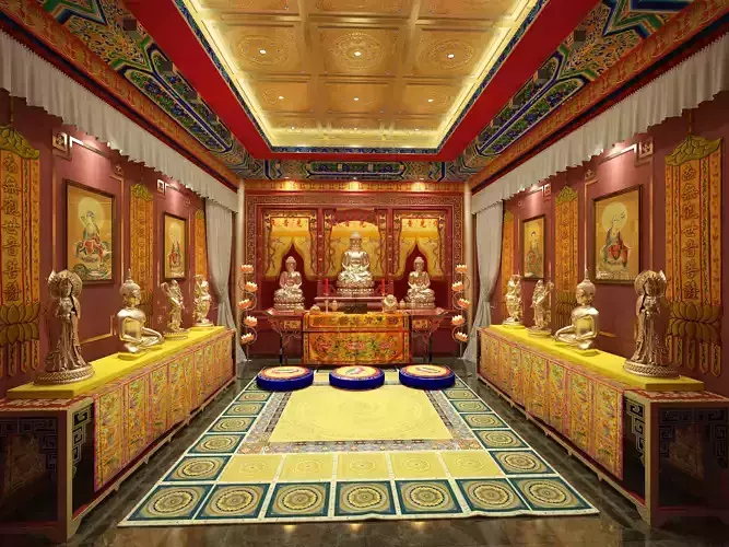 shrine of Buddha