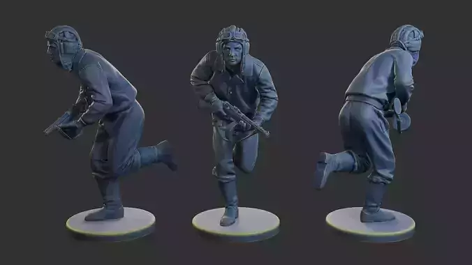 Russian Soviet tank Crew STC WW2 1 008