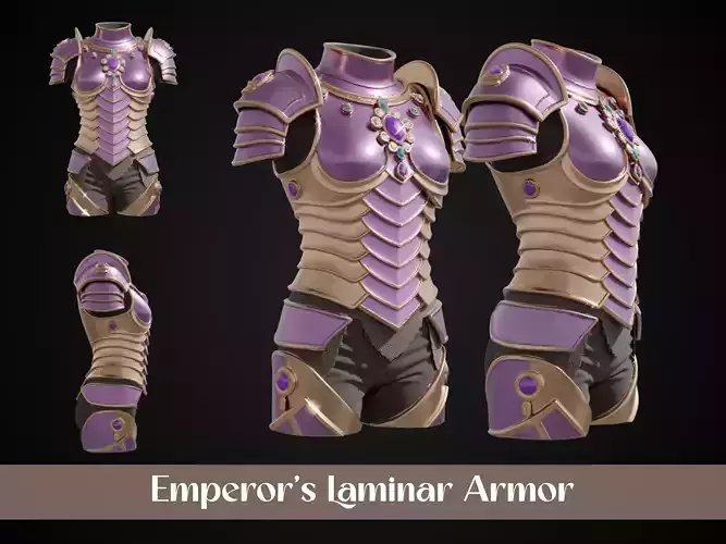 Stylized Byzantine  Armor - Emperors Laminar