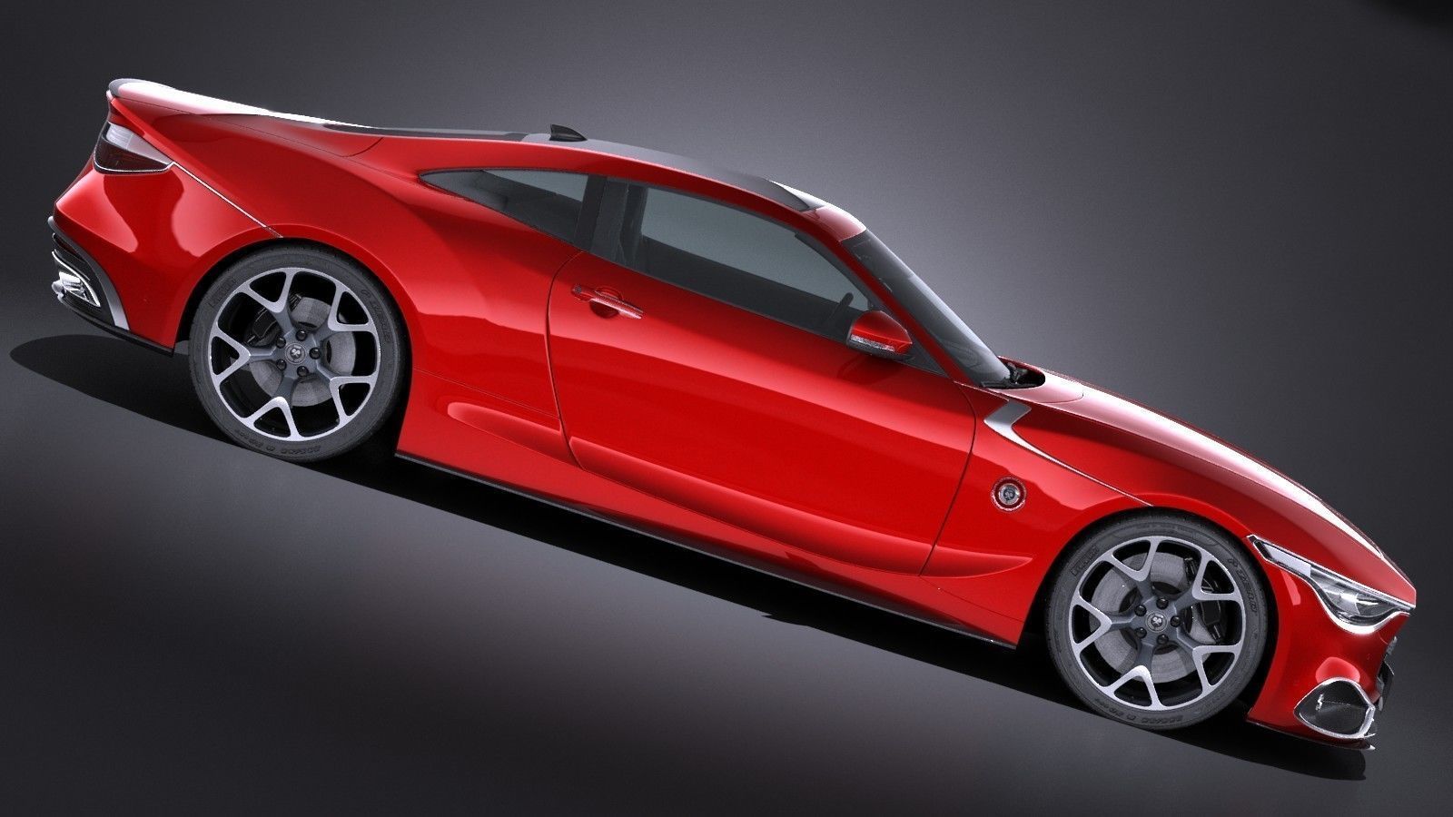 Generic Coupe V2 2016 3D model_6