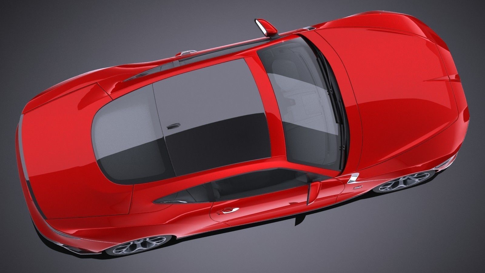 Generic Coupe V2 2016 3D model_7