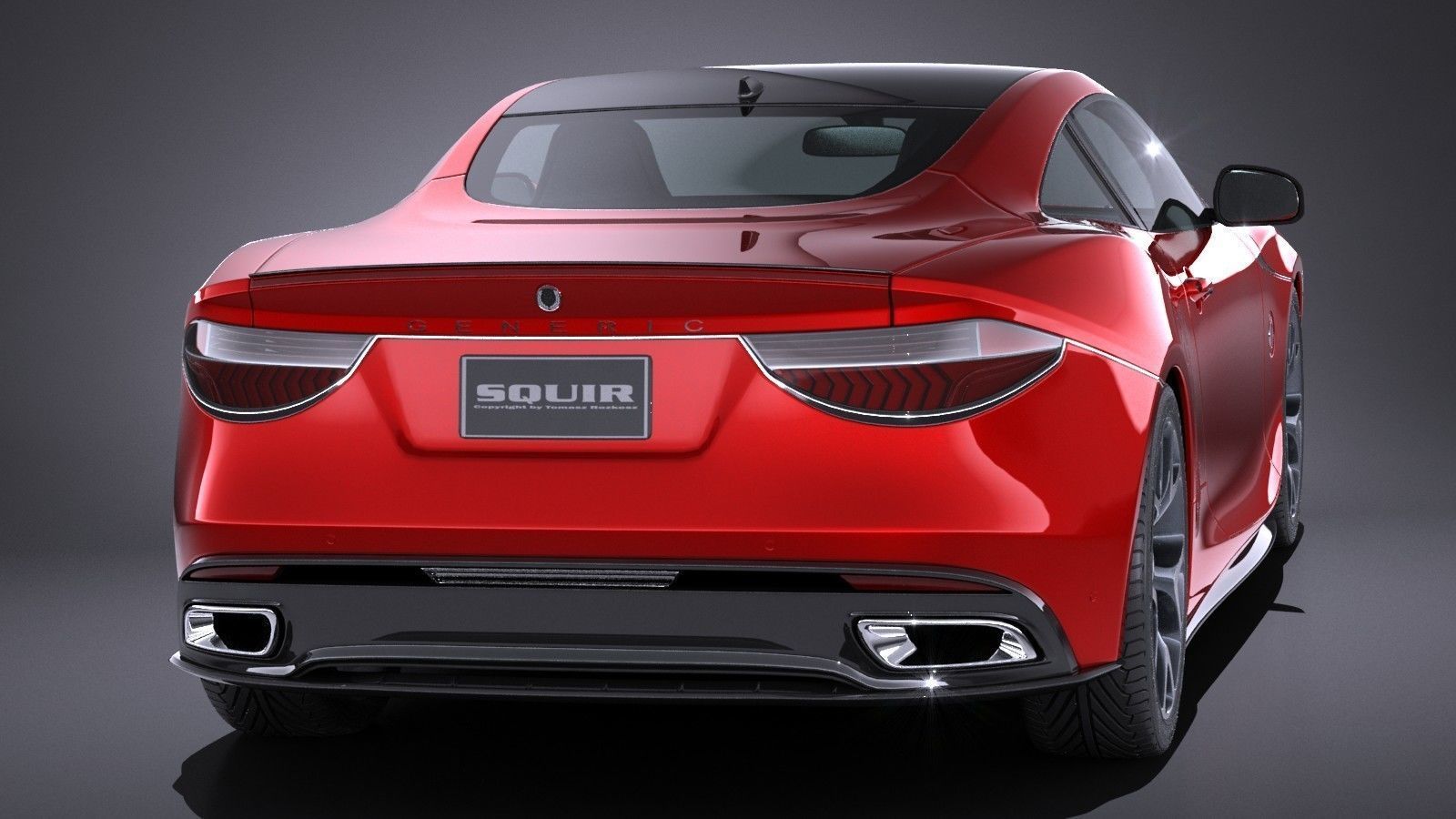 Generic Coupe V2 2016 3D model_5