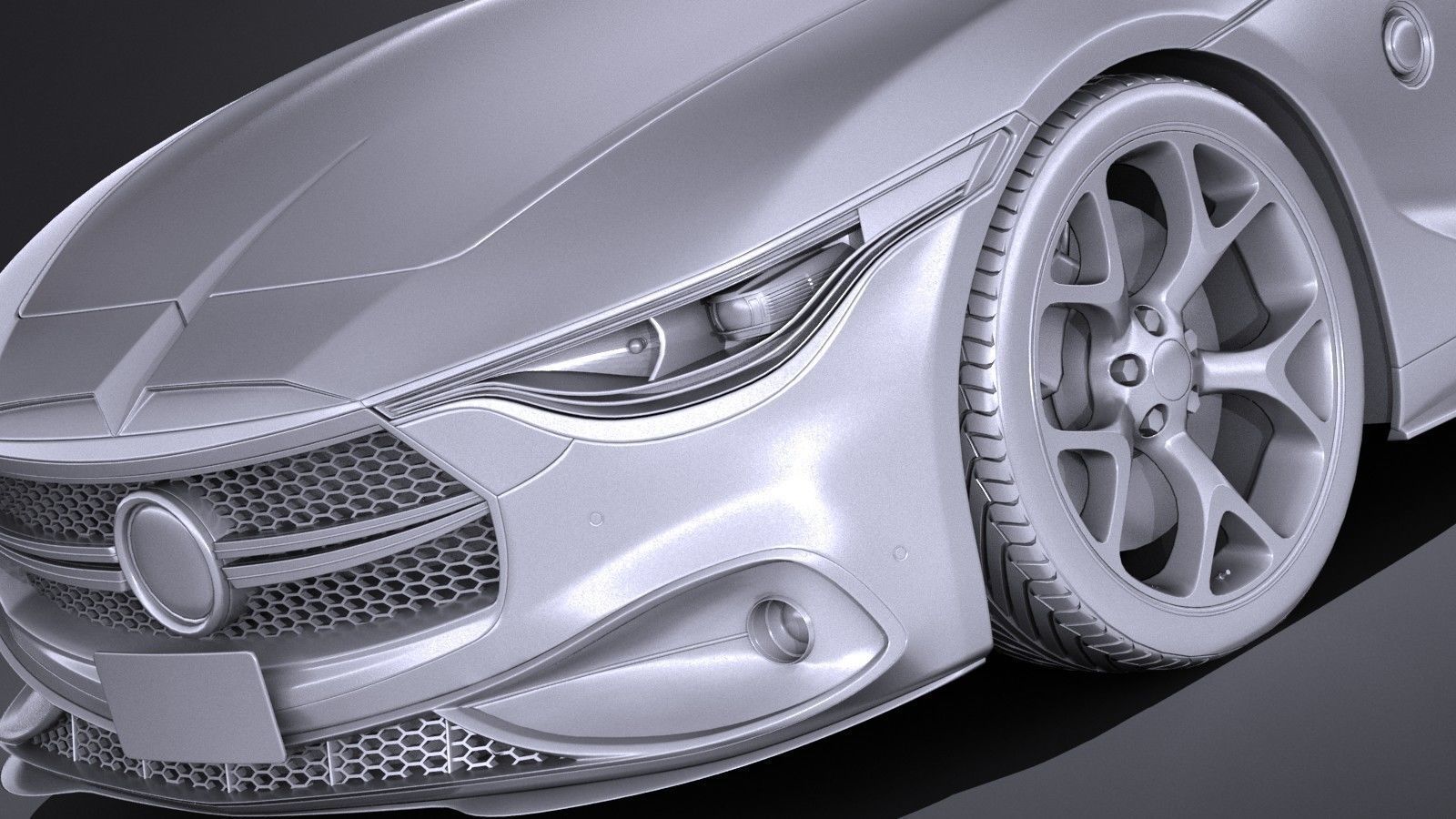 Generic Coupe V2 2016 3D model_12