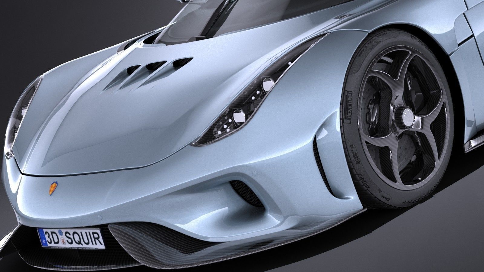 Koenigsegg Regera 2017 3D model_1