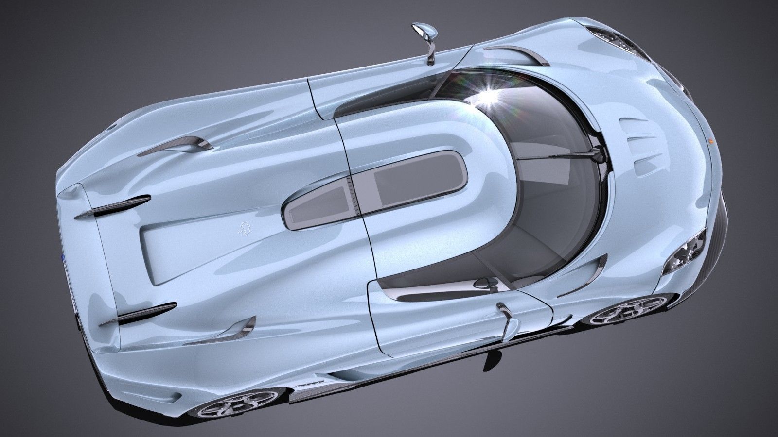 Koenigsegg Regera 2017 3D model_7