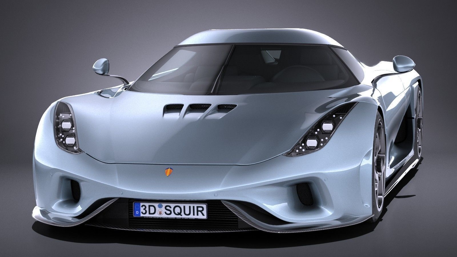 Koenigsegg Regera 2017 3D model_2