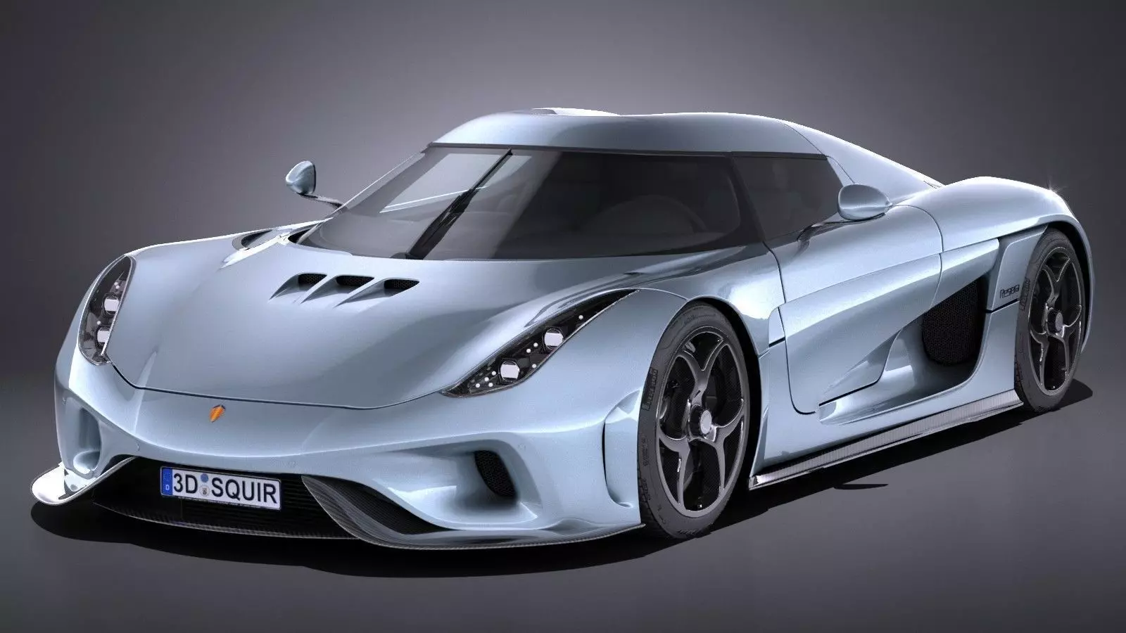Koenigsegg Regera 2017 3D model_0