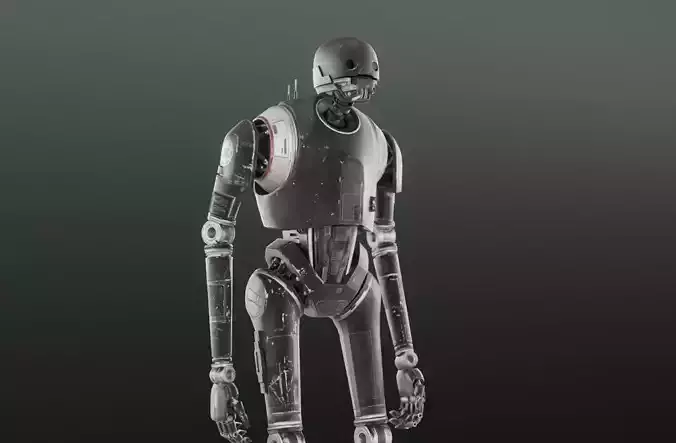 Stars Wars-Andor Brawler Droid 