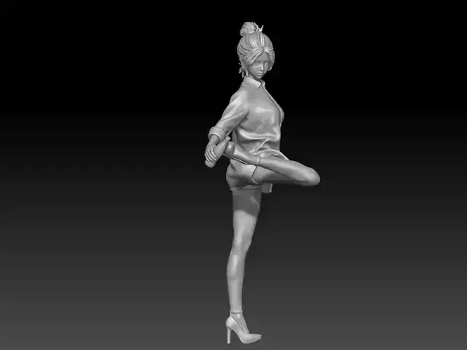 Chinese girl opens beer bottle 1