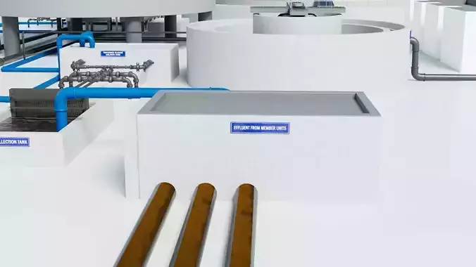 Water Treatment Industrial Plant Fully