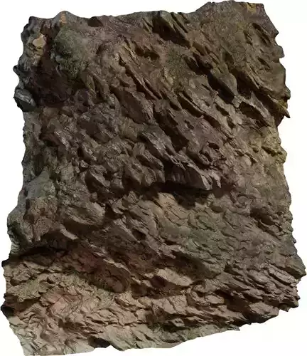 Vertical Cliff Rock Panel