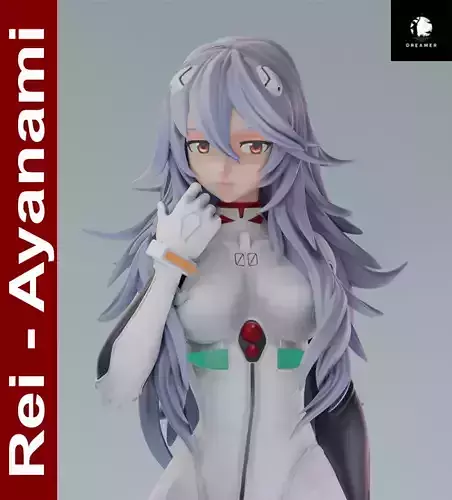 Rei Ayanami long Hair