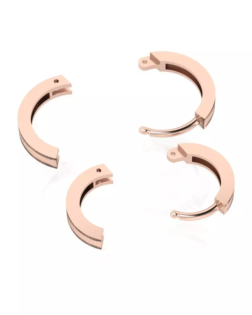 earring back or earring clutch free stl obj 3dm Free 3D print model