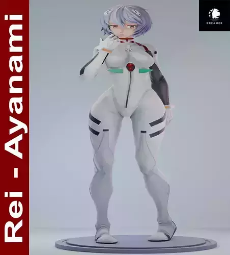 Rei Ayanami Short Hair