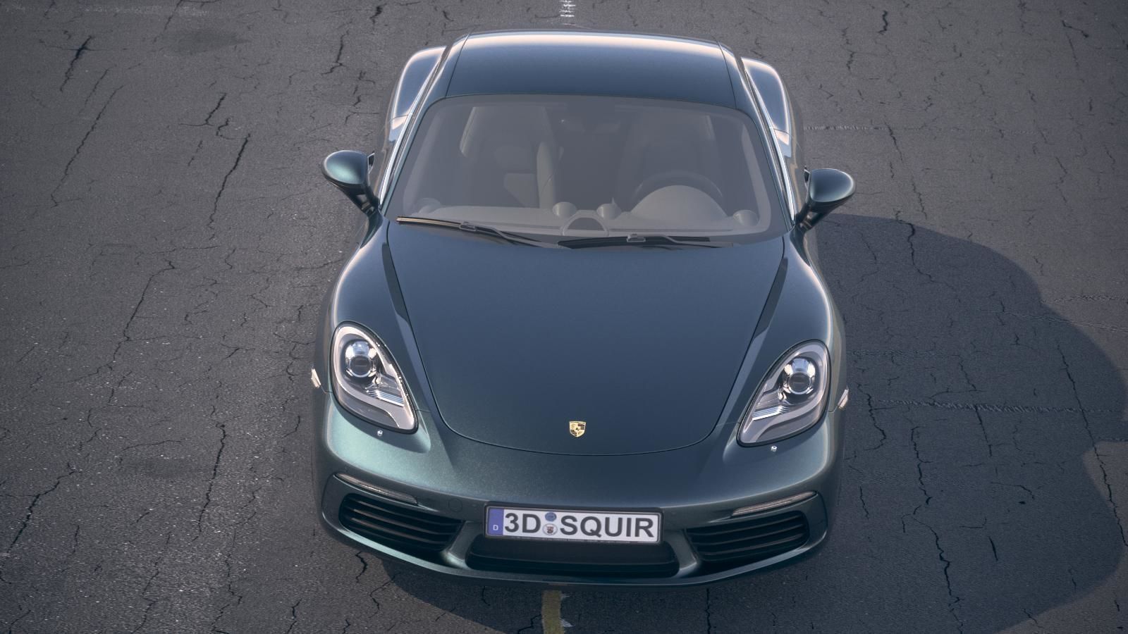 Porsche 718 Cayman 2017 DesertStudio 3D model_14