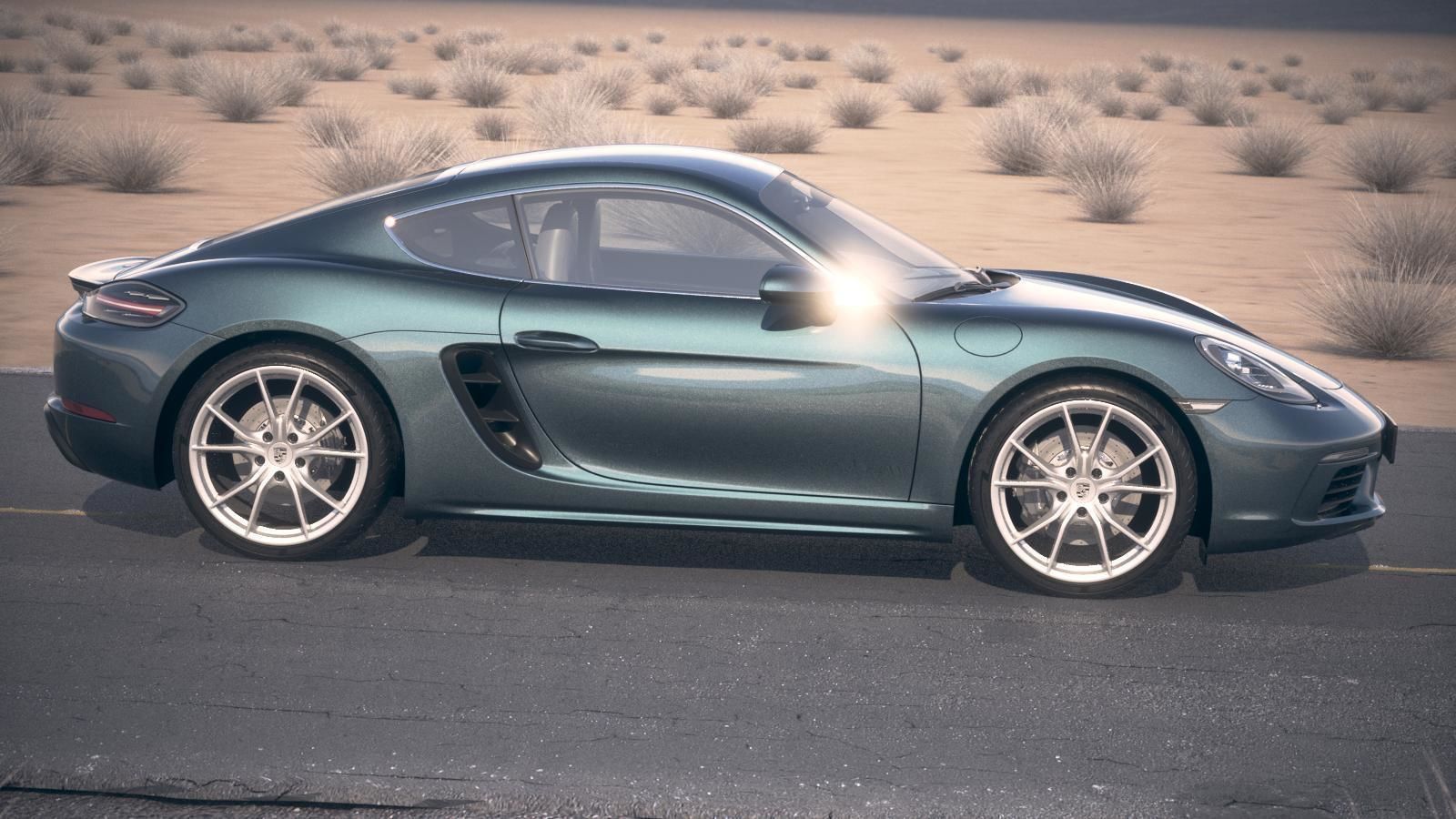 Porsche 718 Cayman 2017 DesertStudio 3D model_6