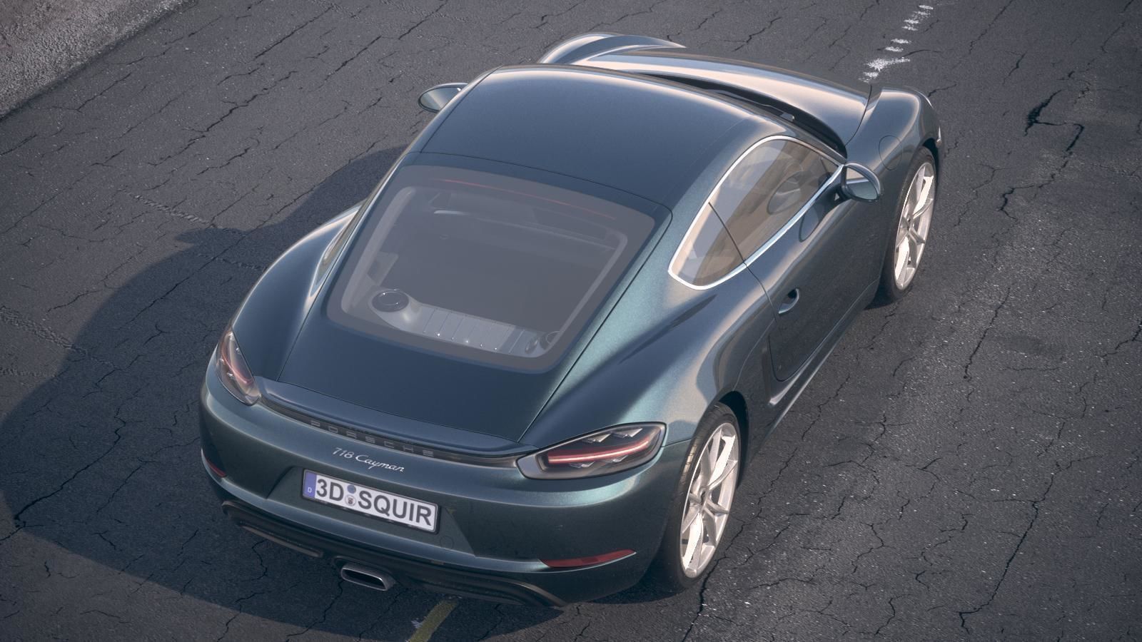 Porsche 718 Cayman 2017 DesertStudio 3D model_8