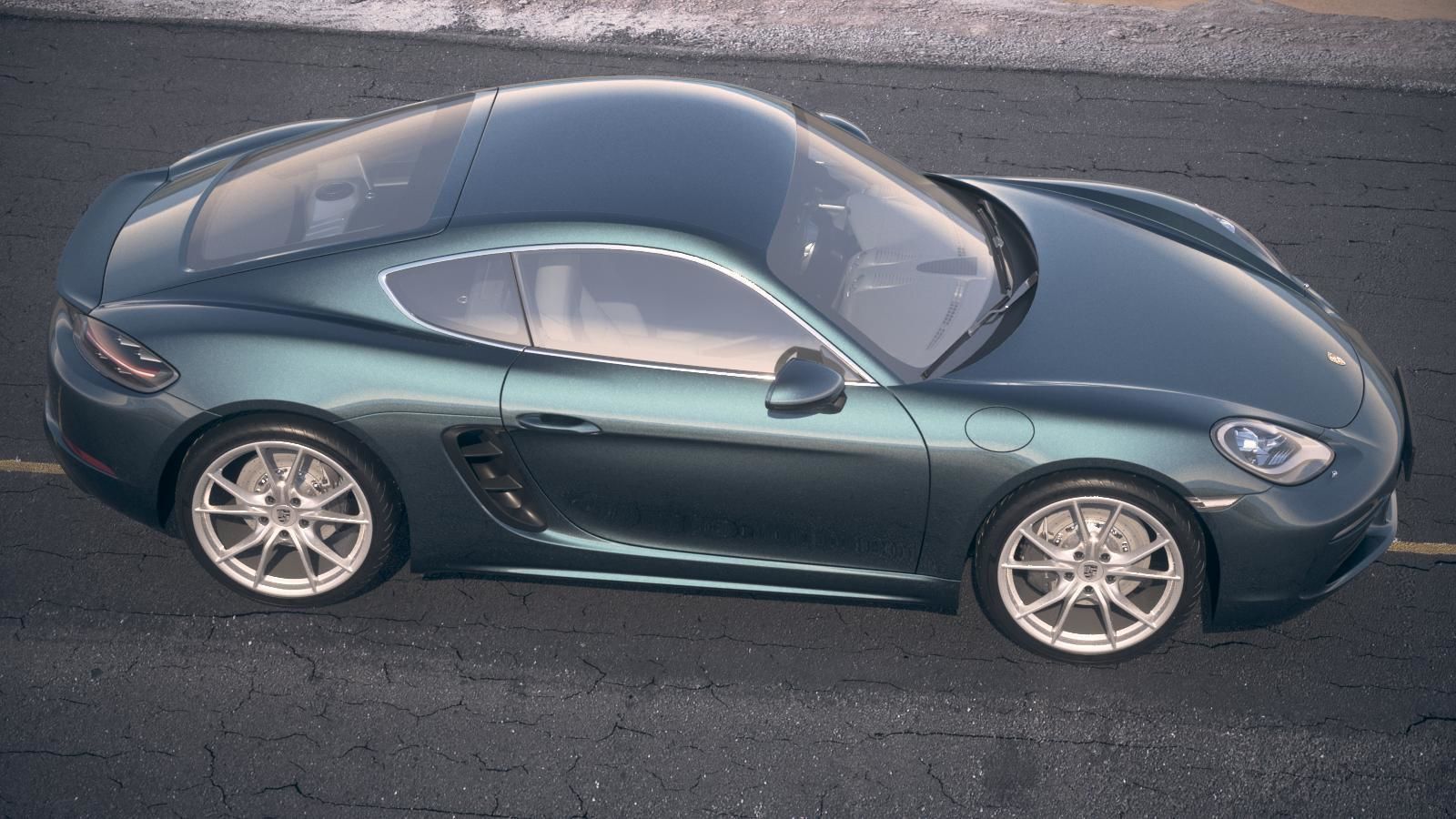 Porsche 718 Cayman 2017 DesertStudio 3D model_7