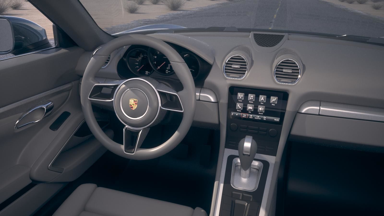 Porsche 718 Cayman 2017 DesertStudio 3D model_11