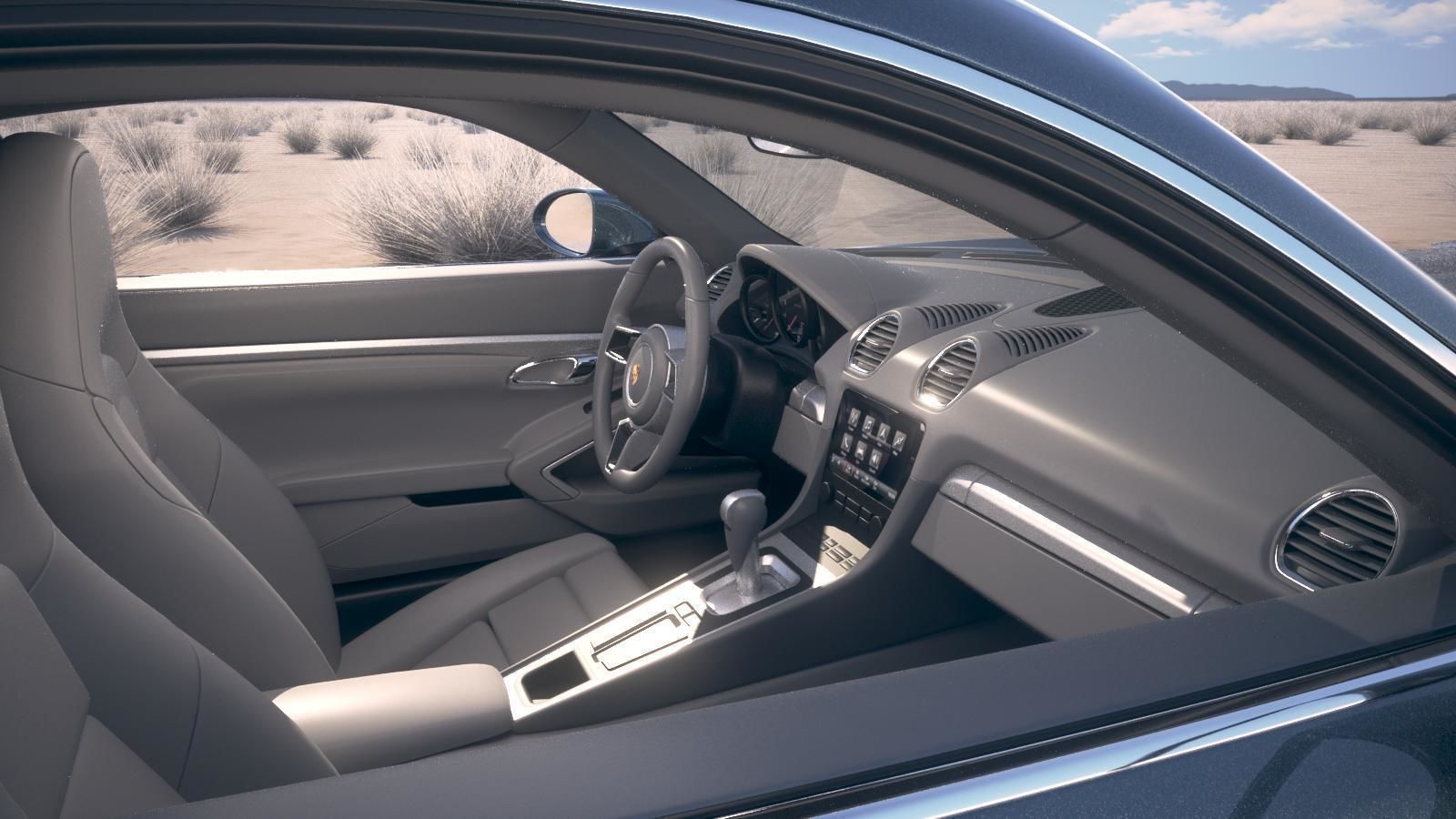 Porsche 718 Cayman 2017 DesertStudio 3D model_10