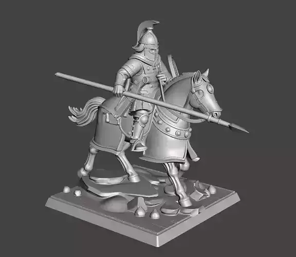 Iron Vanguard Lancer Cavalry STL
