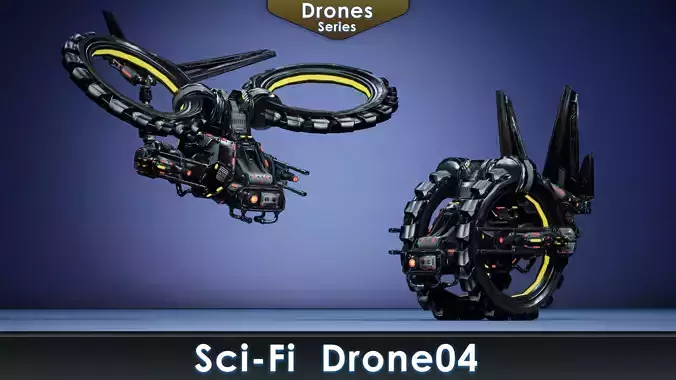 Sci-Fi Drone 04