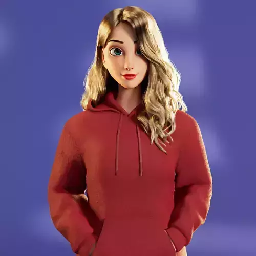stylized character Linda