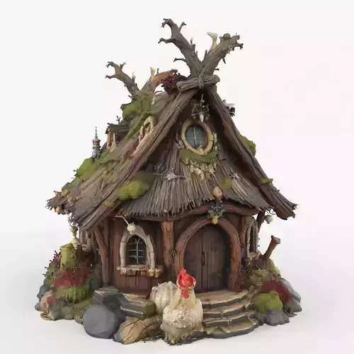 Fantasy Cottage High Detail