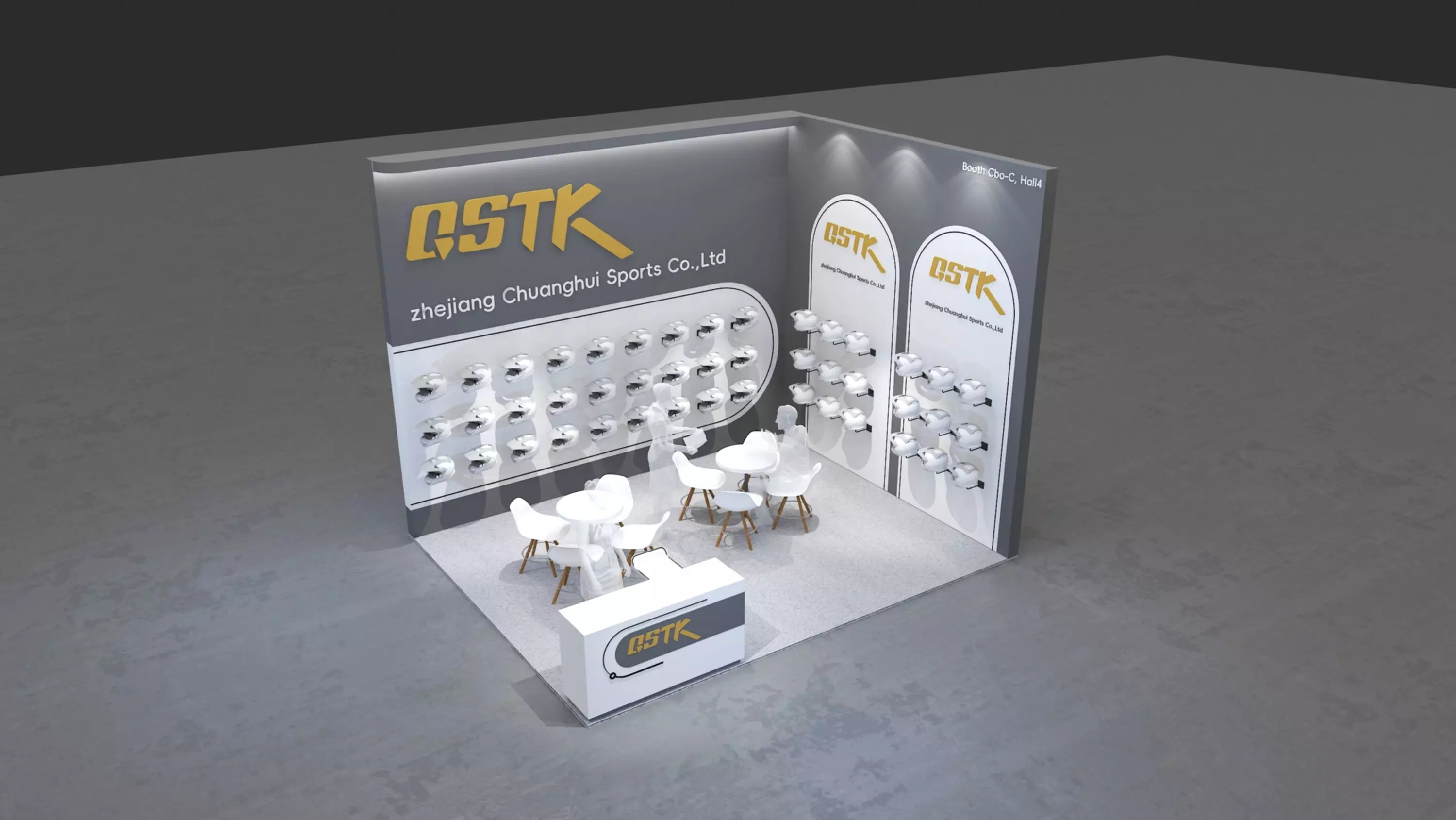 exhibition 3D model