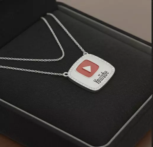 social media pendant 3D print model