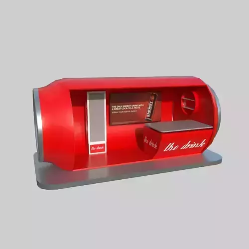 Stylized Beverage Stall