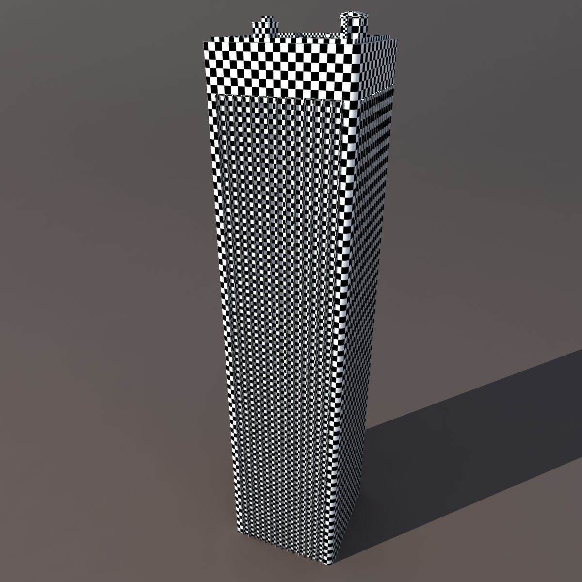 Skyscrapers Building Pack Low-poly 3D model_22