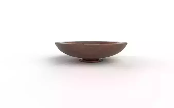 Fruit Bowl M03 Low-poly 3D model 4