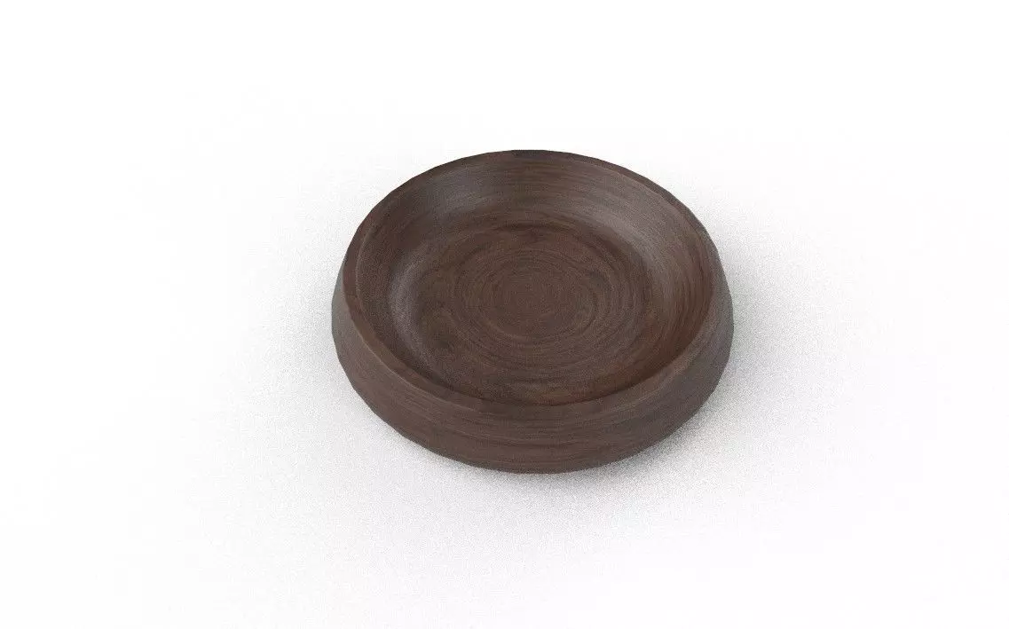 Fruit Bowl M06 Low-poly 3D model